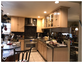 Cabinet installation detail